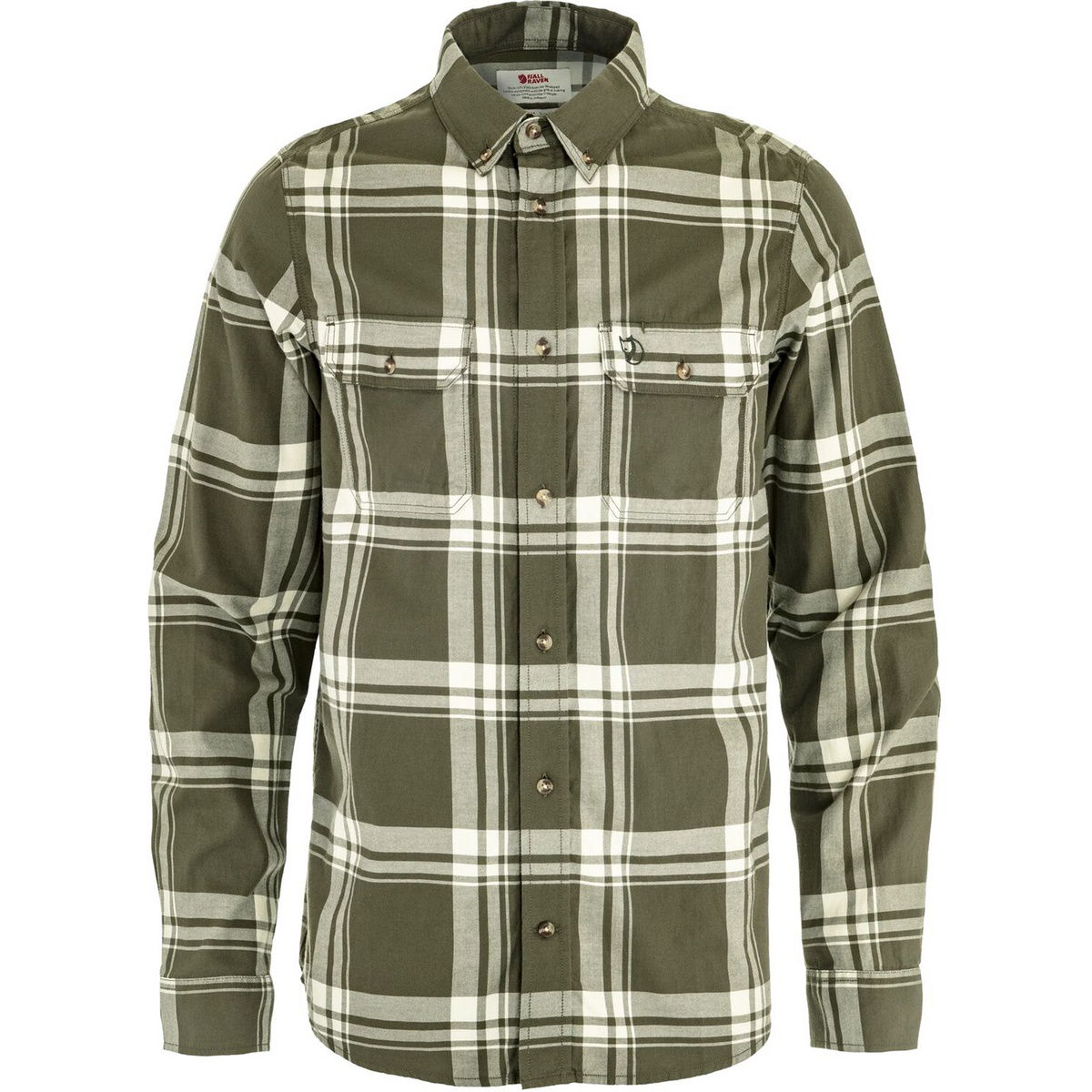 Image of Fjällräven Uomo Camicia Övik Lite Flannel
