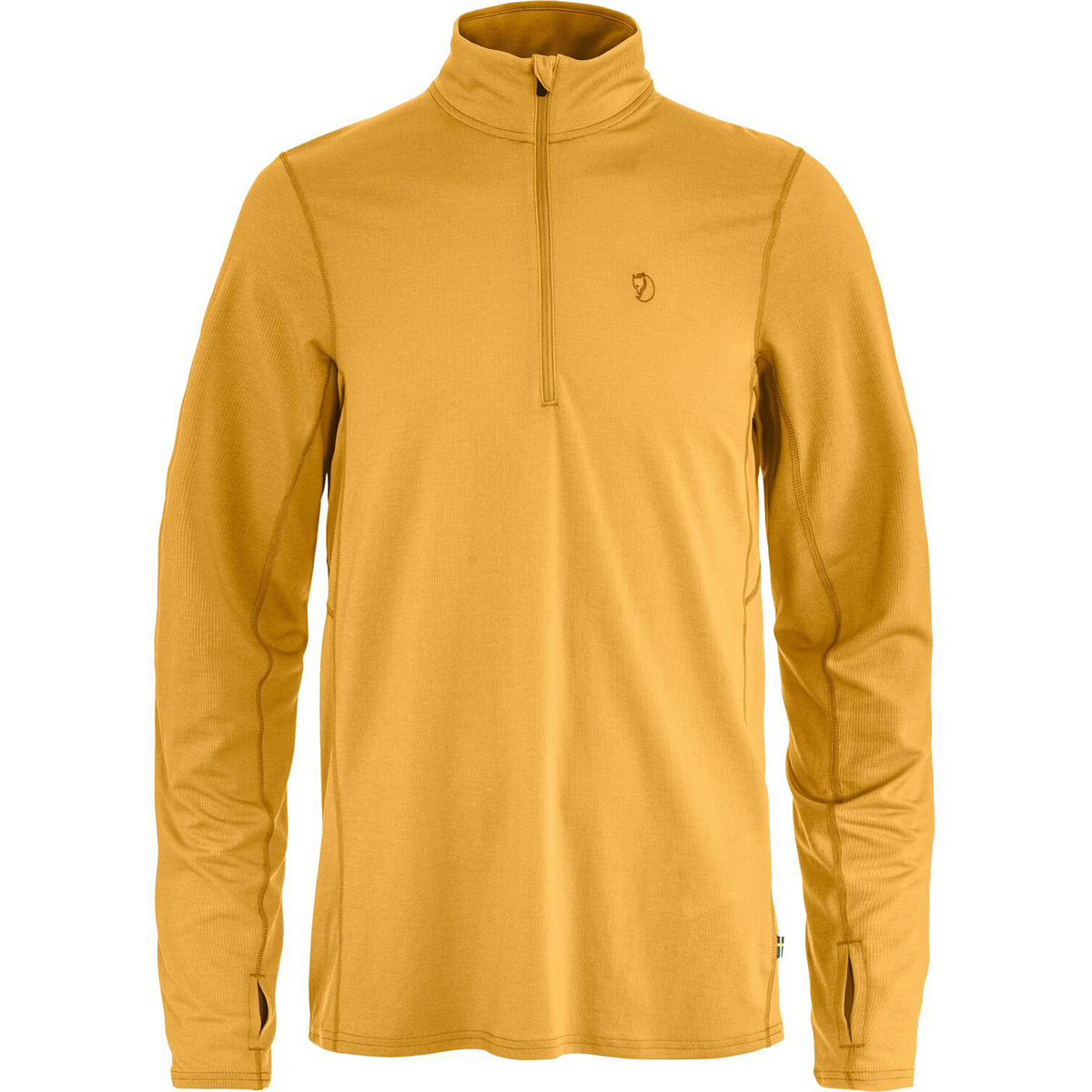 Fjällräven Herren Abisko Day Hike Half Zip Pullover (Größe S, gelb)