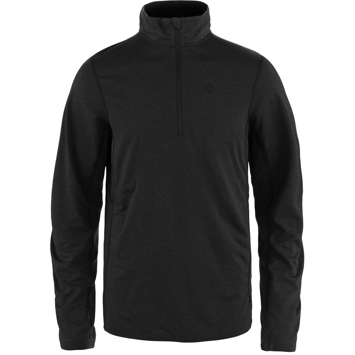 Fjällräven Herren Abisko Day Hike Half Zip Pullover (Größe XXL, schwarz)