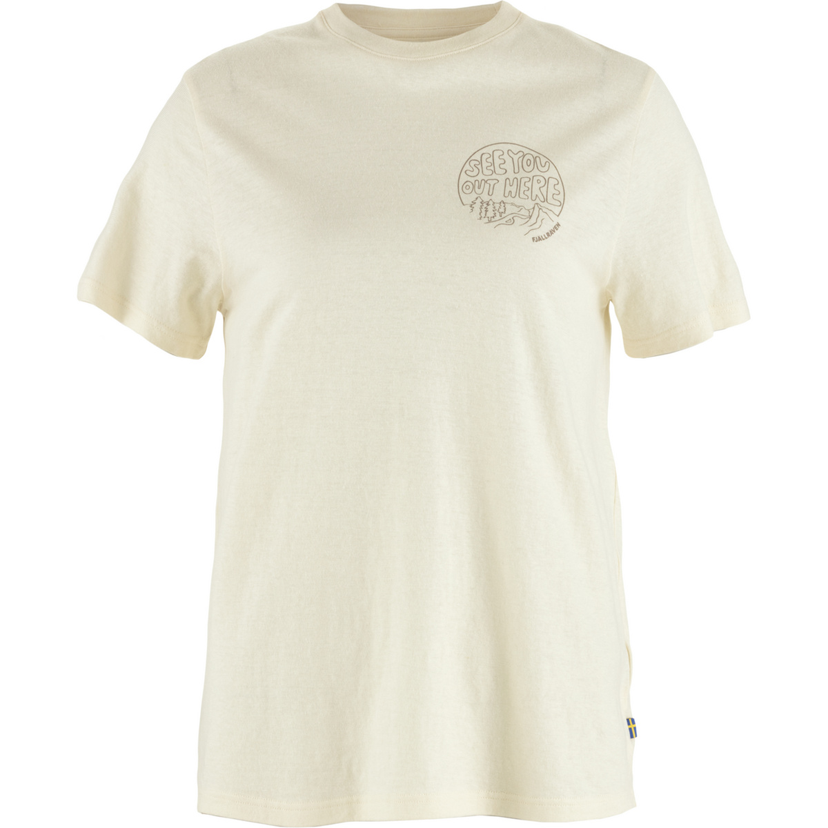 Image of Fjällräven Damen Hemp Blend Out Here T-Shirt