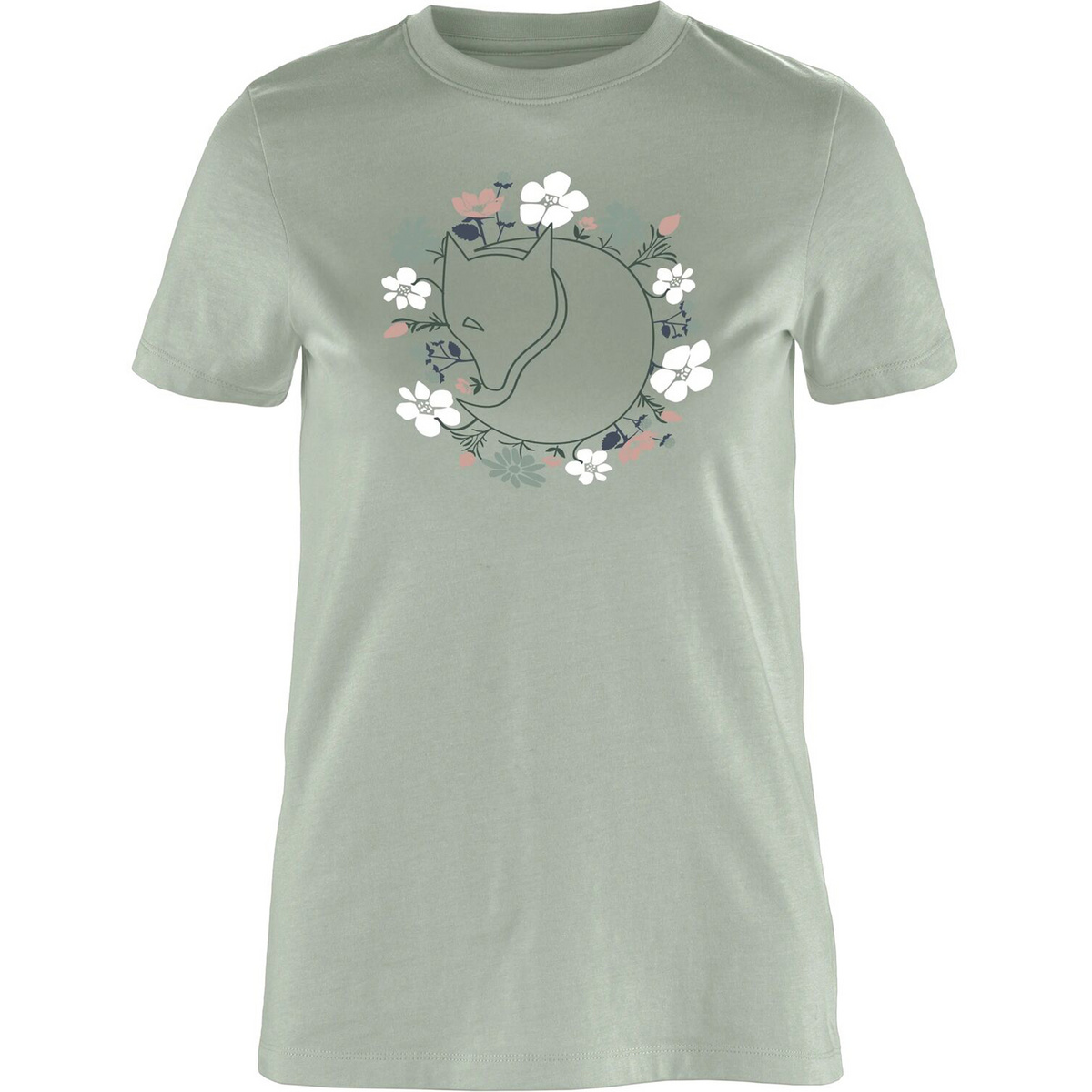 Image of Fjällräven Donna Maglietta Fjällblomster Fox
