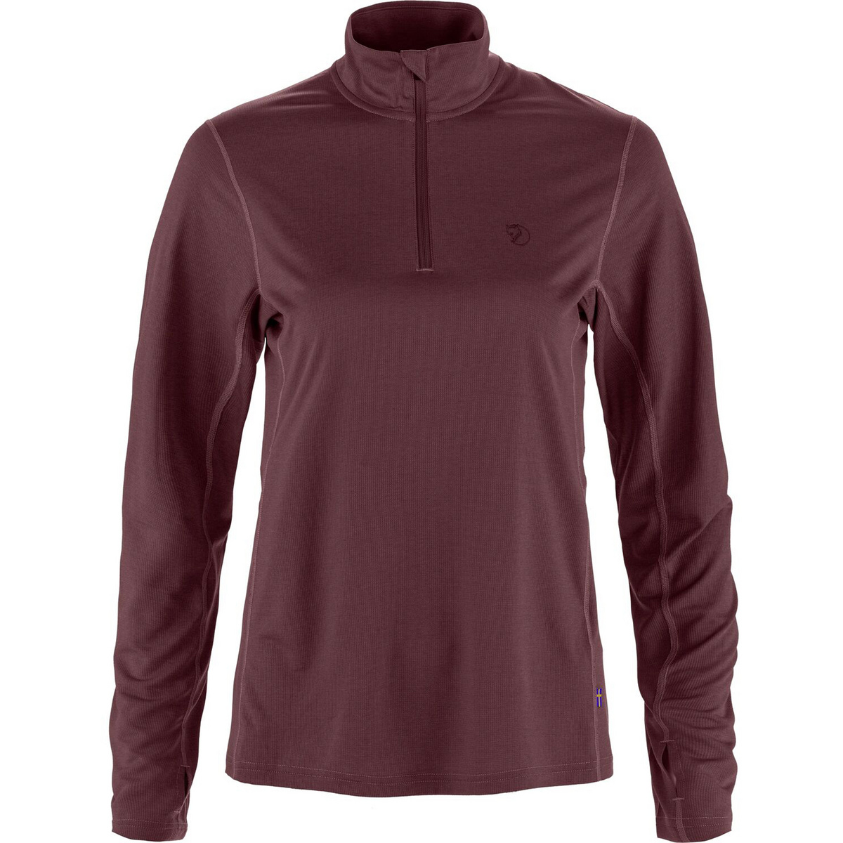Fjällräven Damen Abisko Day Hike Half Zip Pullover (Größe XXS, lila)