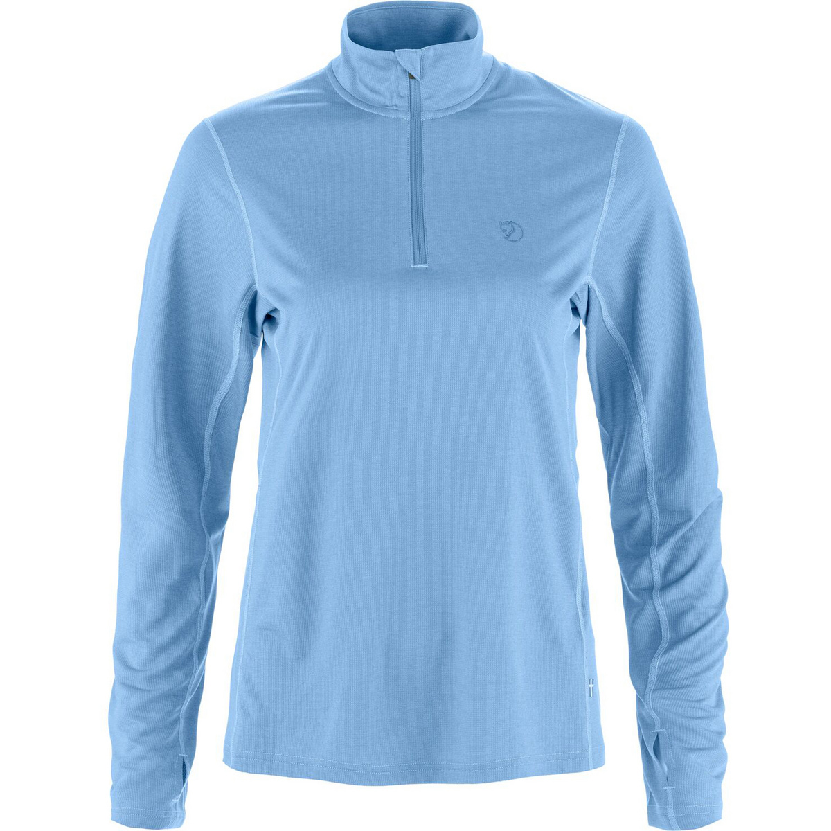Fjällräven Damen Abisko Day Hike Half Zip Pullover (Größe XS, blau)