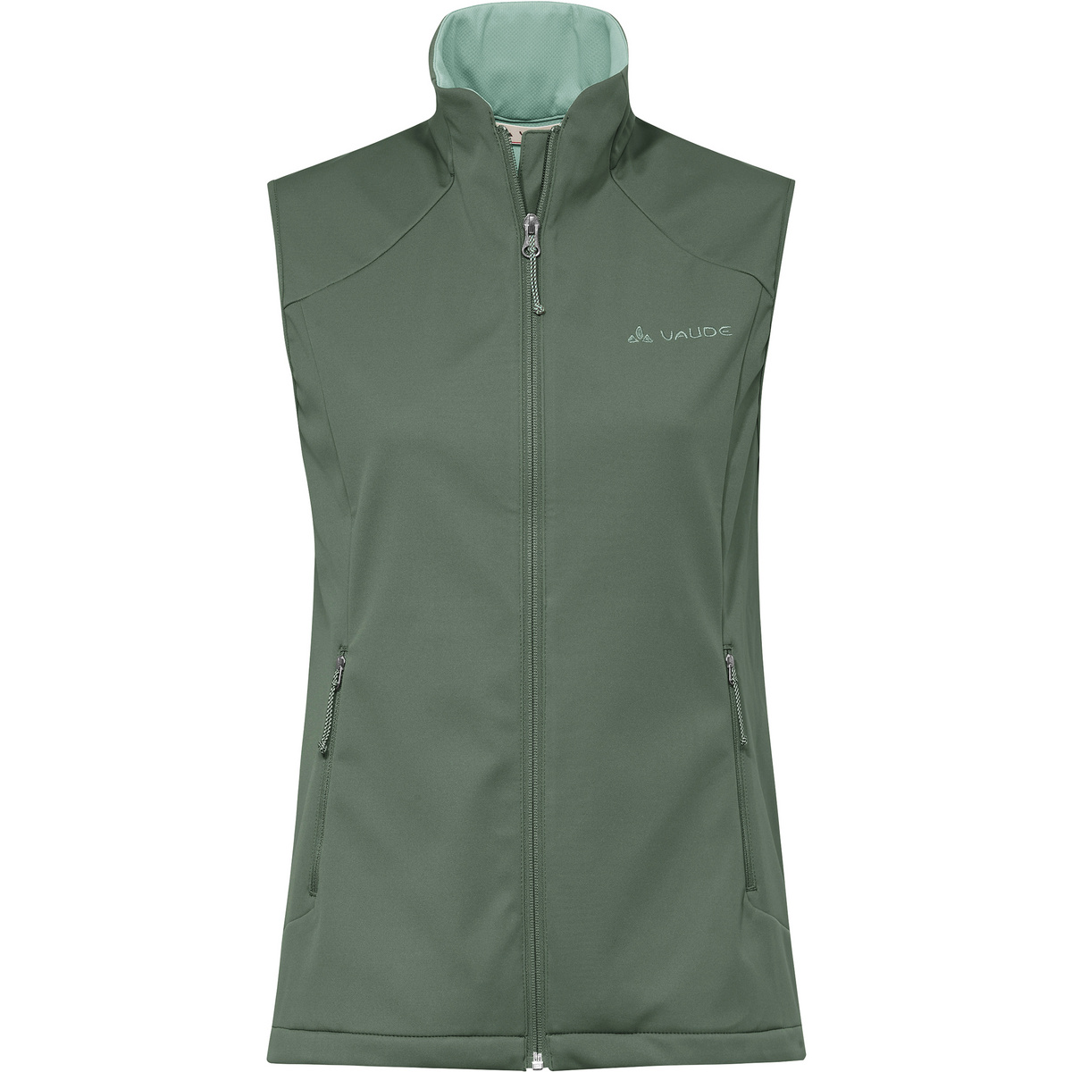 Vaude Damen Everhike Softshell Weste (Größe M, gruen)