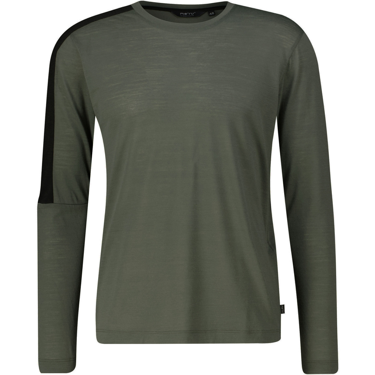 Meru Uomo Maglia a manica lunga Bloxwich (Taglia XL, Verde oliva)