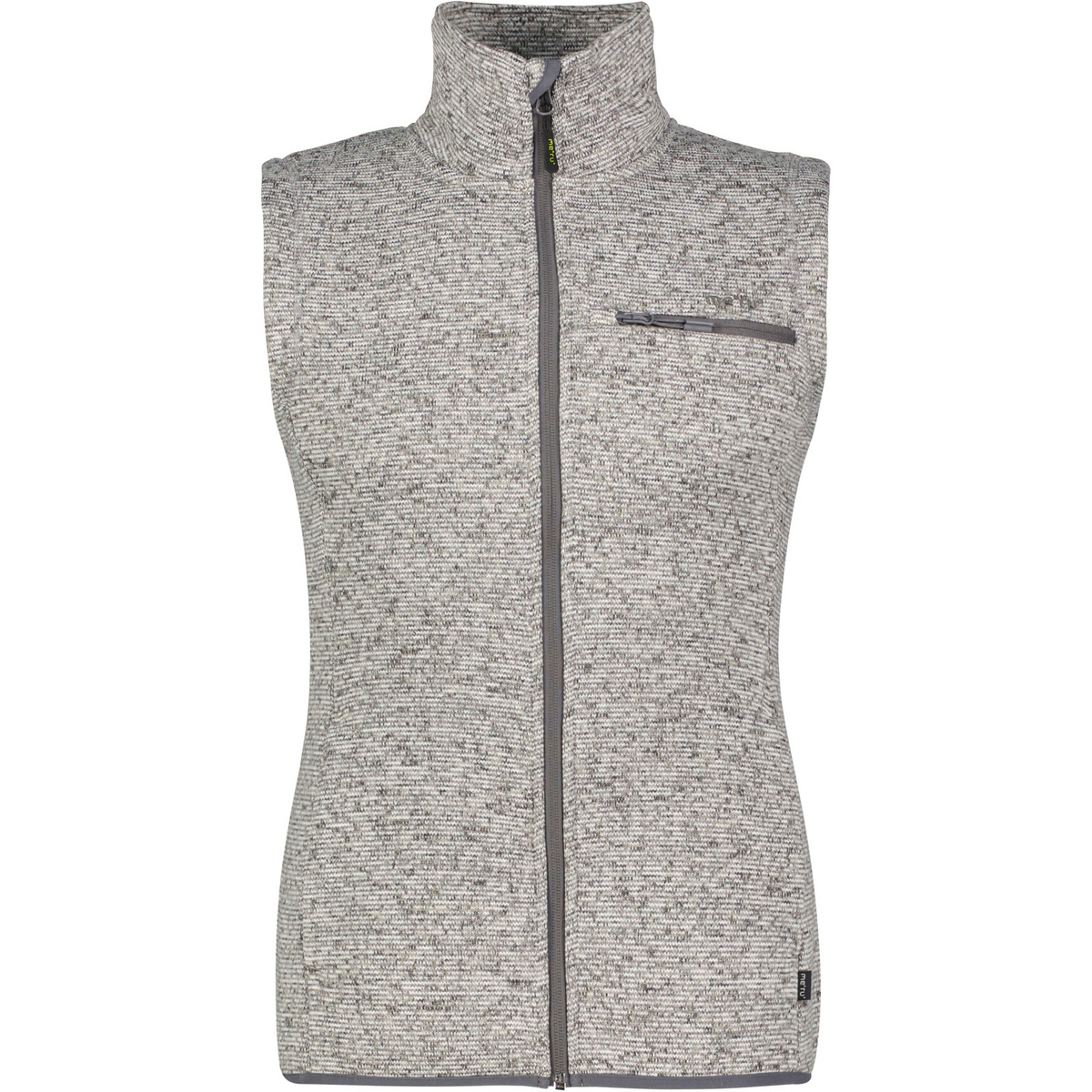 Meru Donna Gilet Bergen Fleece (Taglia XL, Grigio)