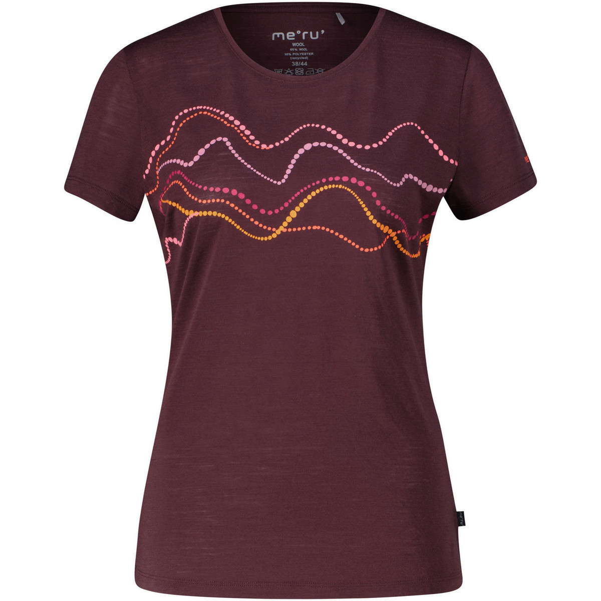 Bergzeit Basics Damen Meru Trelleborg T-Shirt (Größe M, lila)