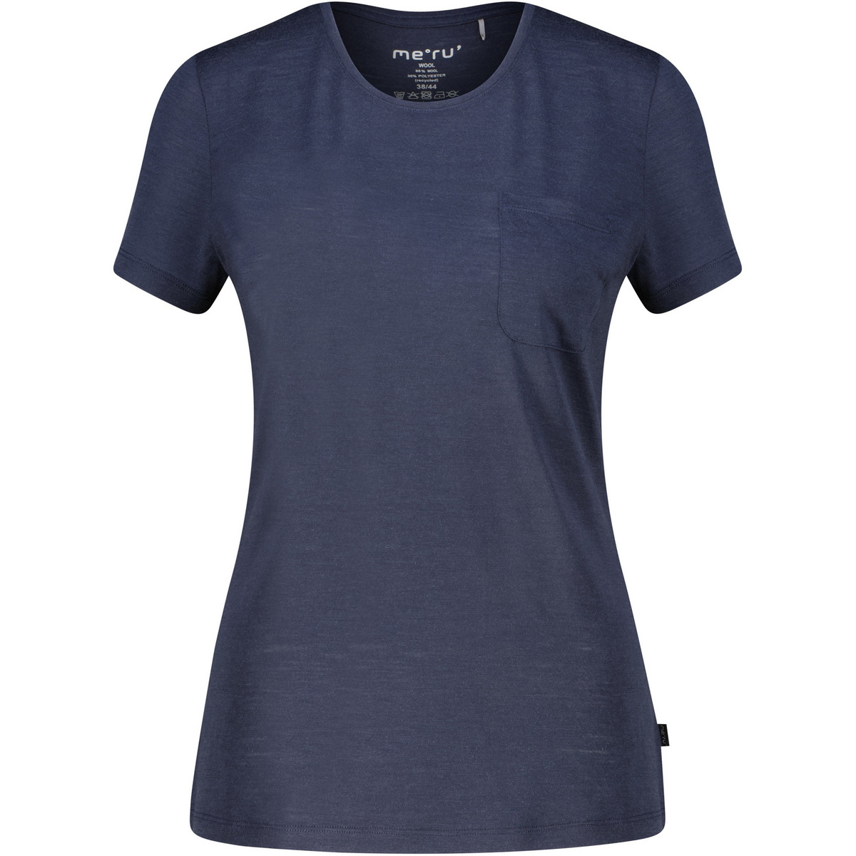 Bergzeit Basics Damen Meru Trelleborg T-Shirt (Größe L, blau)