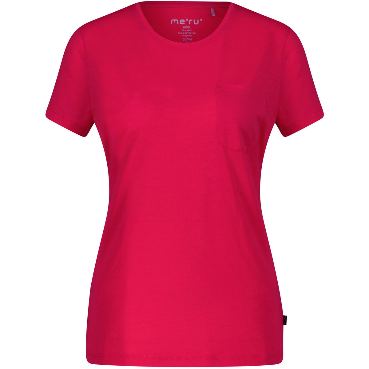 Bergzeit Basics Damen Meru Trelleborg T-Shirt (Größe M, pink)