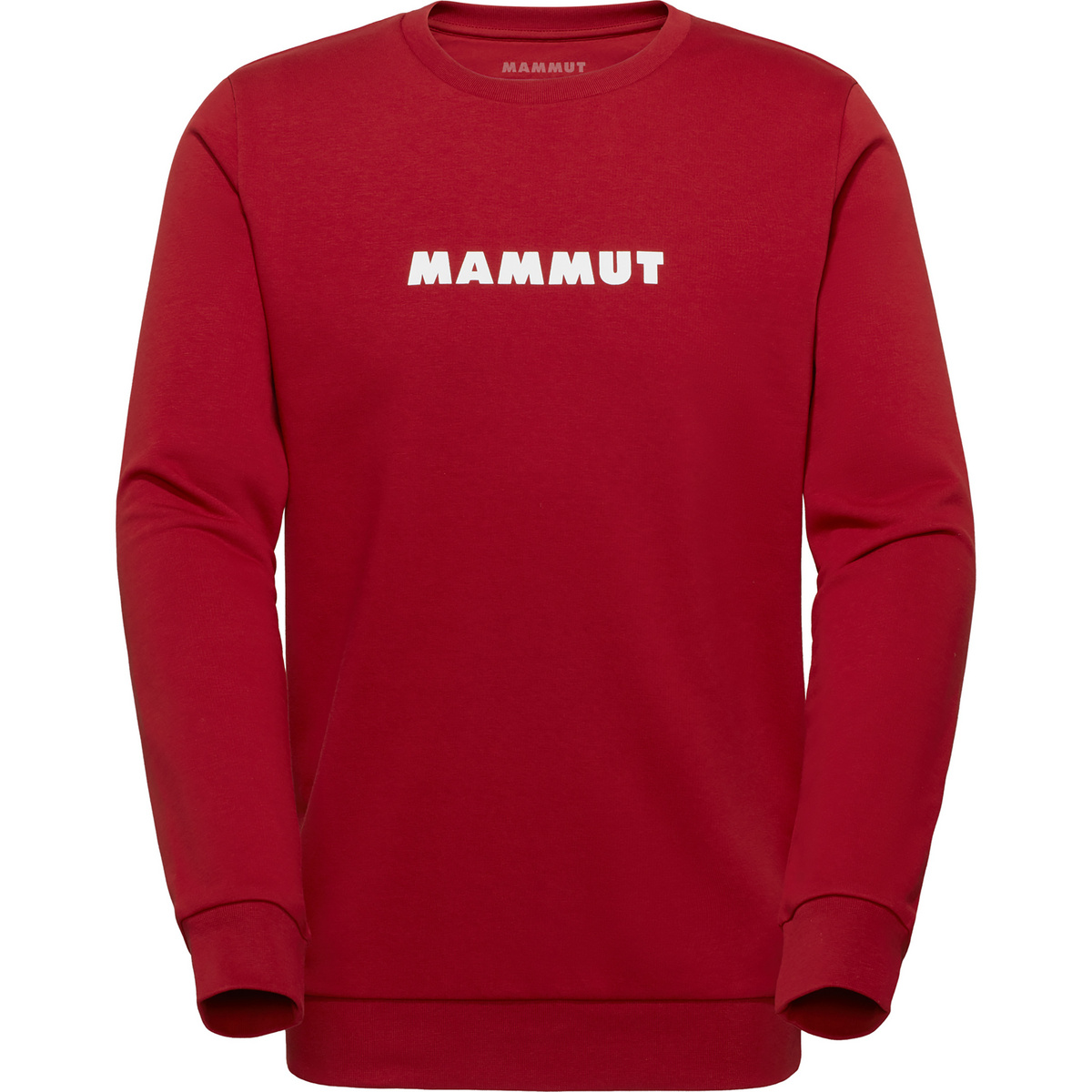 Mammut Homme Pull Core Ml Crew Neck Logo (taille XXL, Rouge)