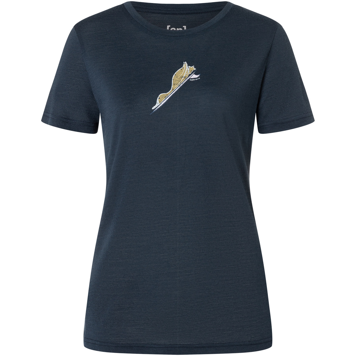 Super.Natural Damen Duck Dive T-Shirt (Größe XL, blau)