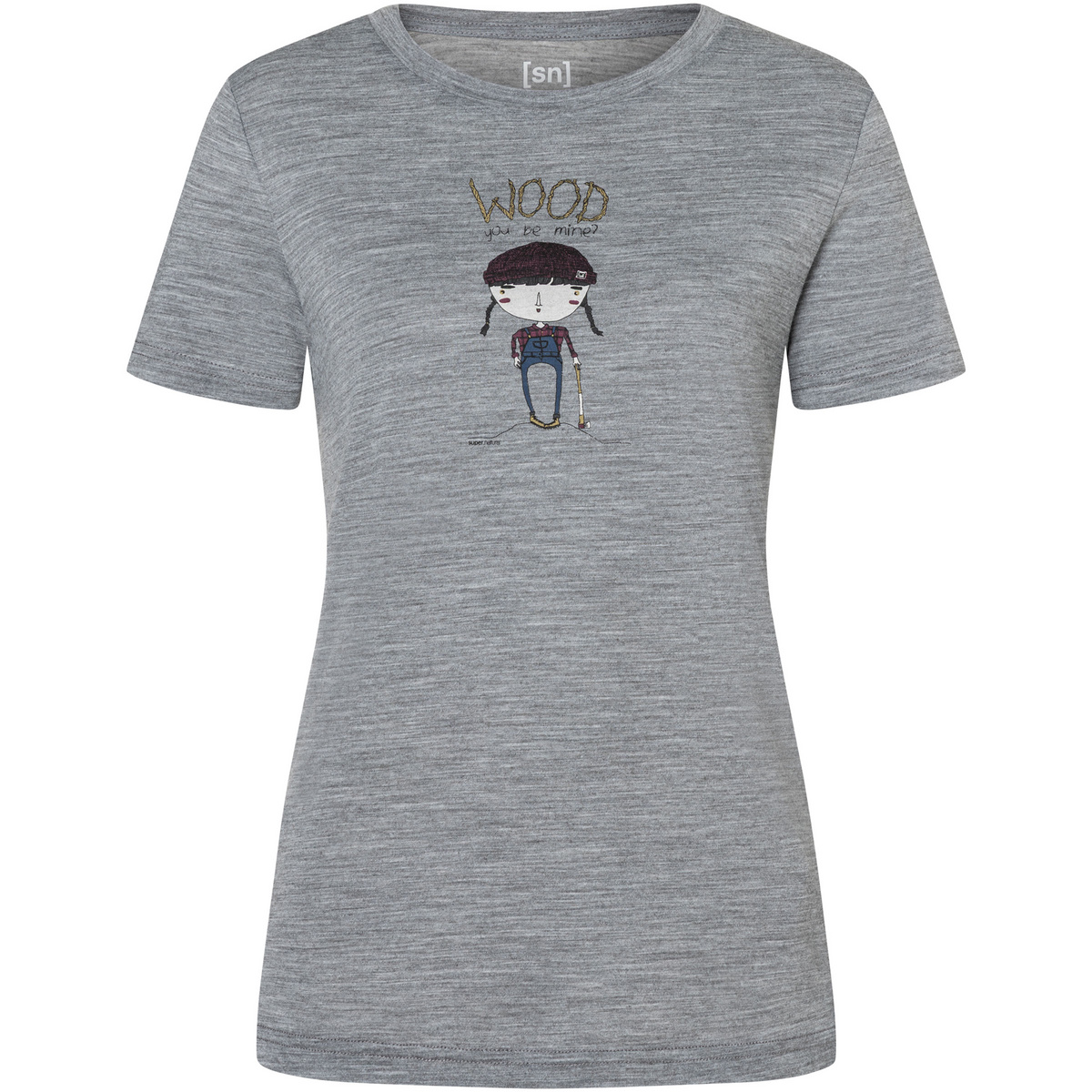 Image of Super.Natural Damen Wood Craftine T-Shirt