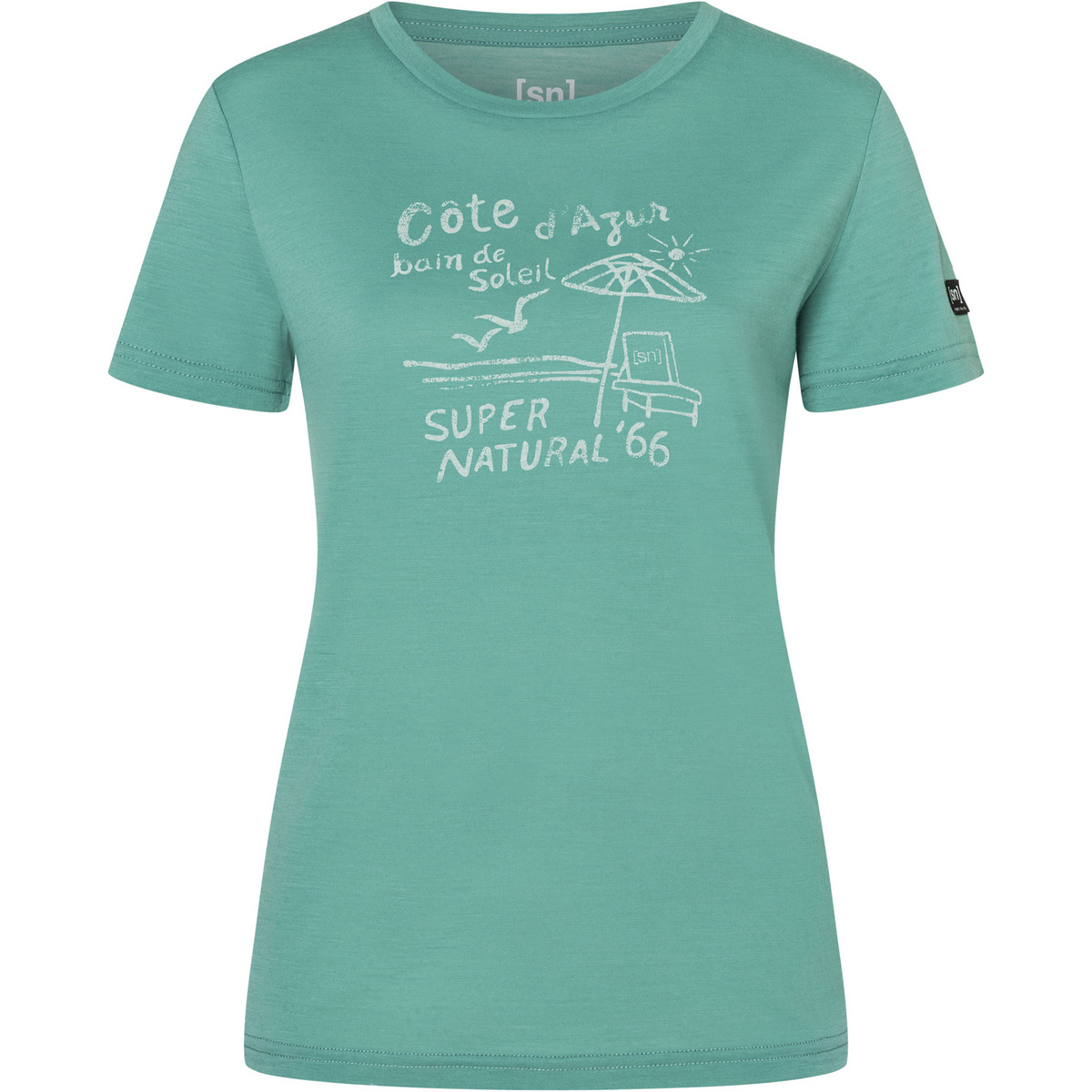 Image of Super.Natural Damen Cote D'azur T-Shirt