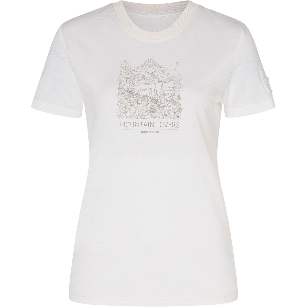 Image of Super.Natural Damen Mountain Lovers Bio J T-Shirt