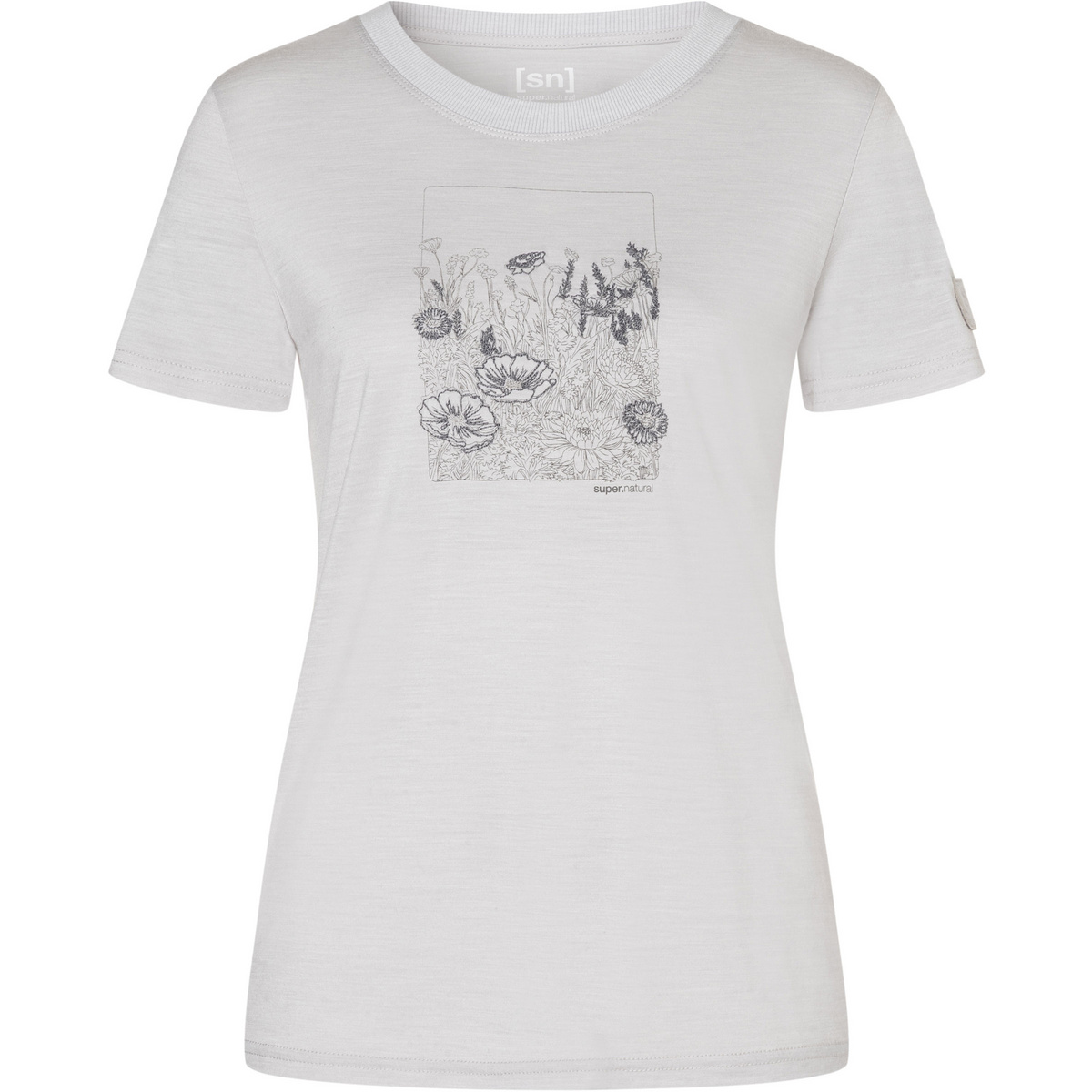Image of Super.Natural Damen Flower Field Bio J T-Shirt