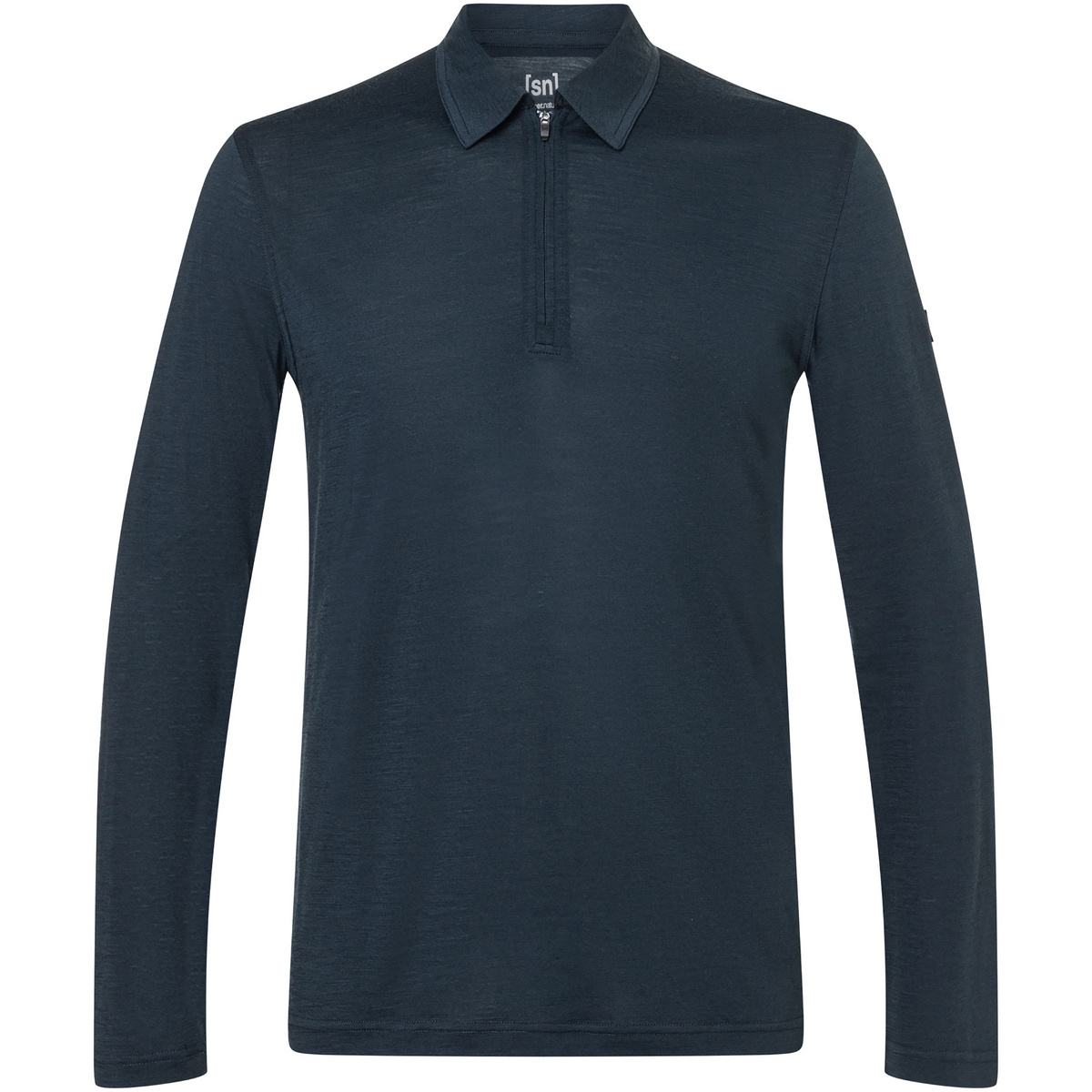 Image of Super.Natural Uomo Maglia a manica lunga Zip Polo