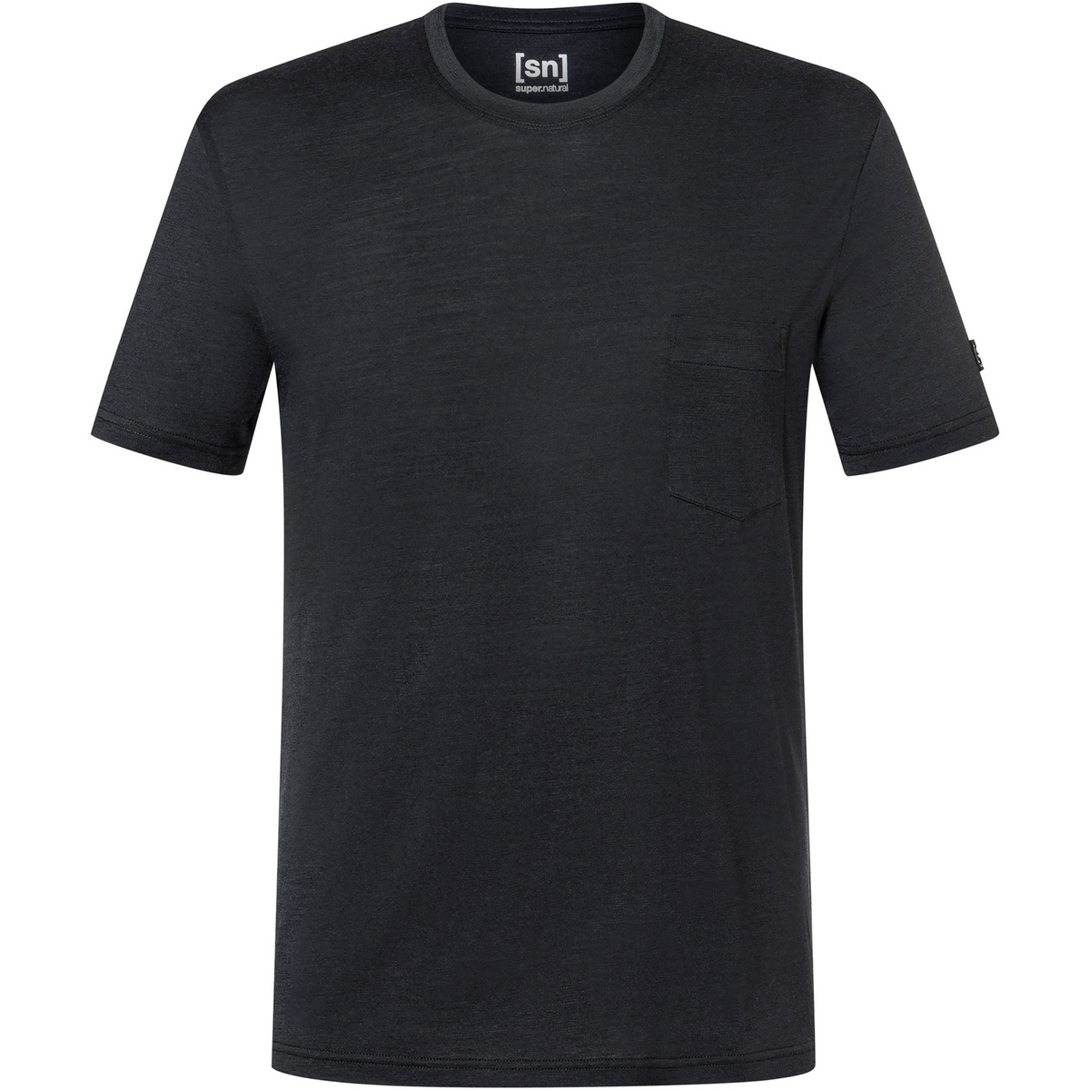 Super.Natural Herren Pocket T-Shirt (Größe XL, schwarz)