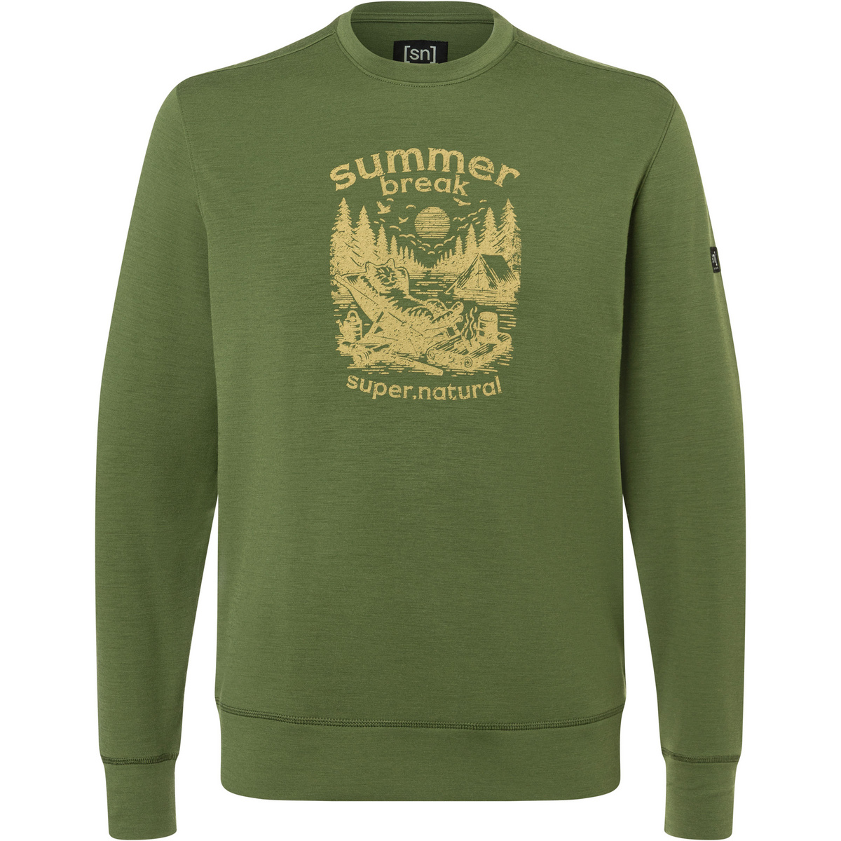 Image of Super.Natural Herren Summer Break Crew Pullover