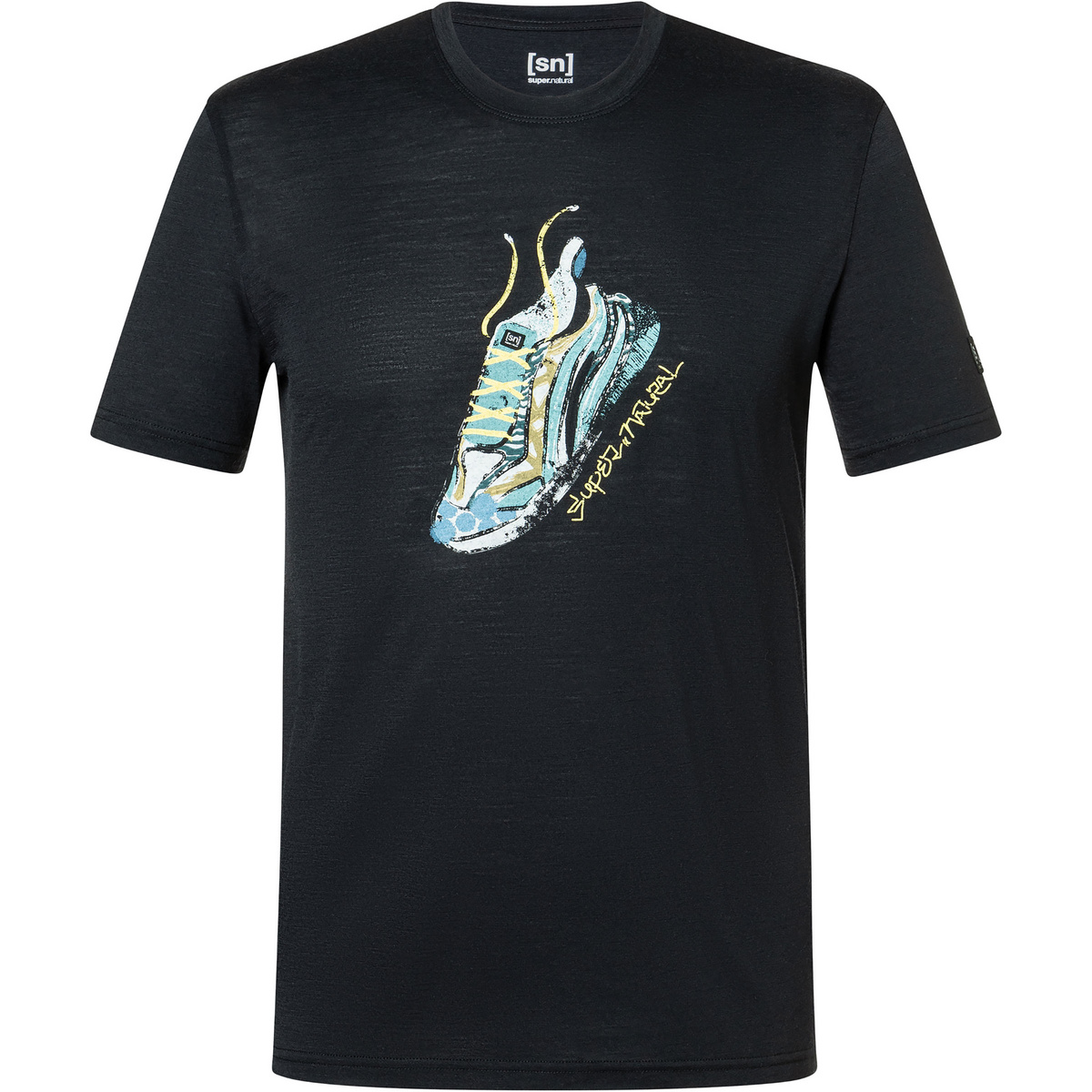 Image of Super.Natural Herren Flashy Sneaker T-Shirt
