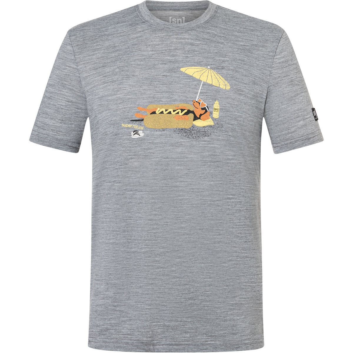 Image of Super.Natural Herren Hot Dog T-Shirt