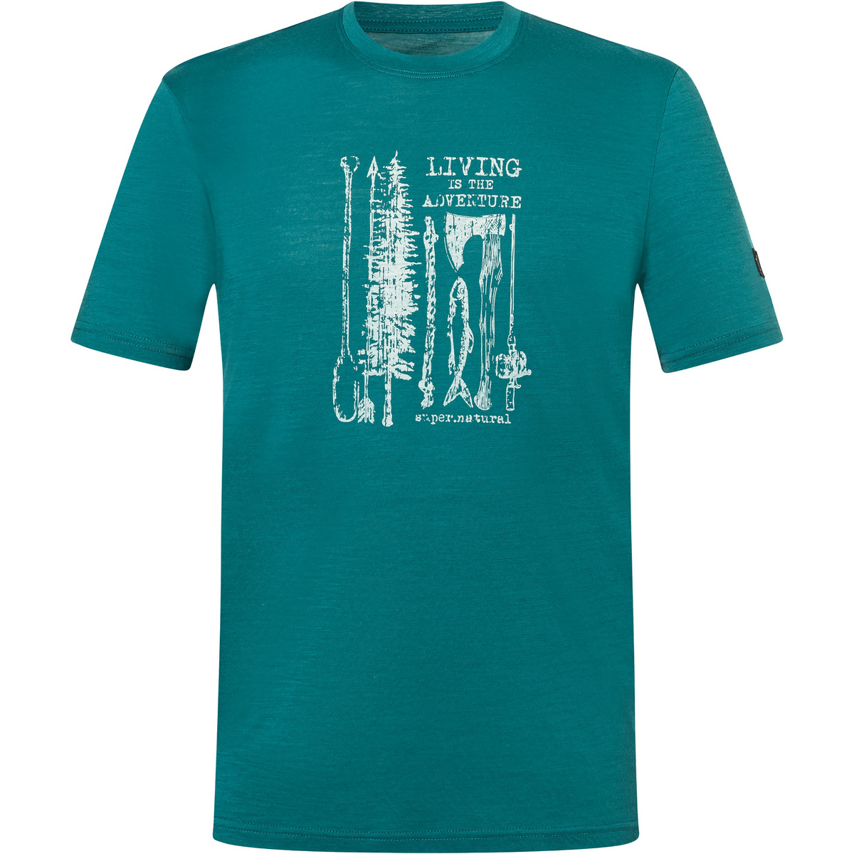Image of Super.Natural Herren Fishing Adventure T-Shirt