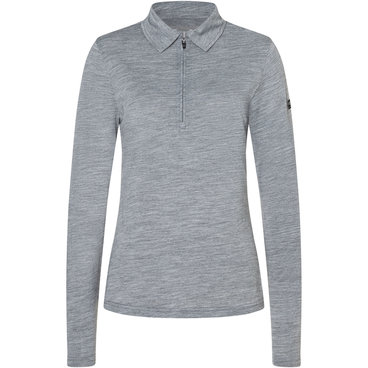 Image of Super.Natural Damen Zip Polo Longsleeve