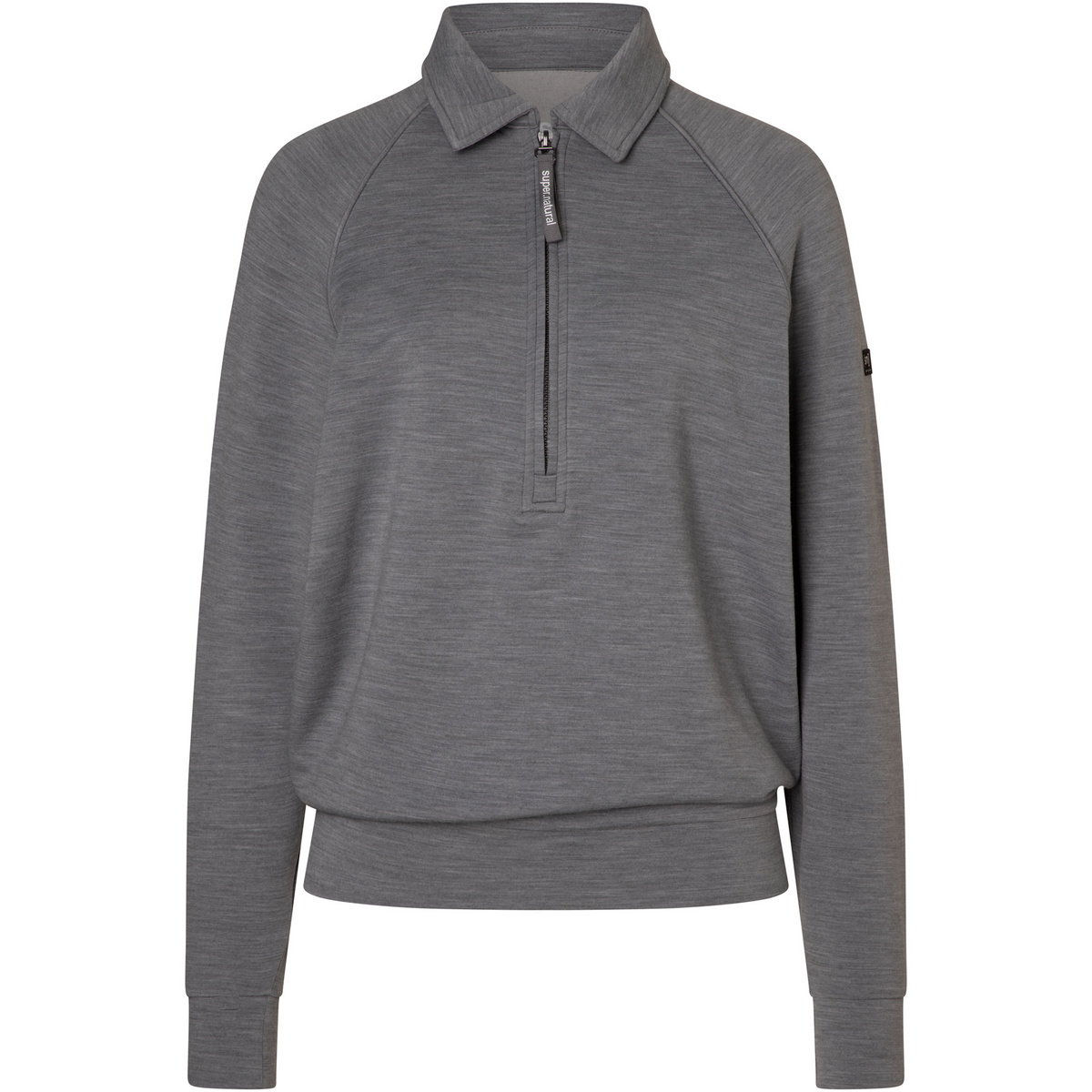 Image of Super.Natural Damen 1/4 Zip Sweater Pullover