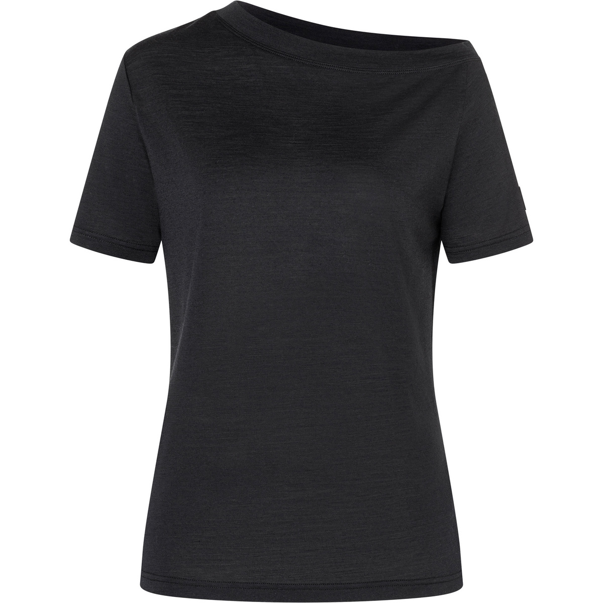 Super.Natural Damen Drop Shoulder T-Shirt (Größe S, schwarz)