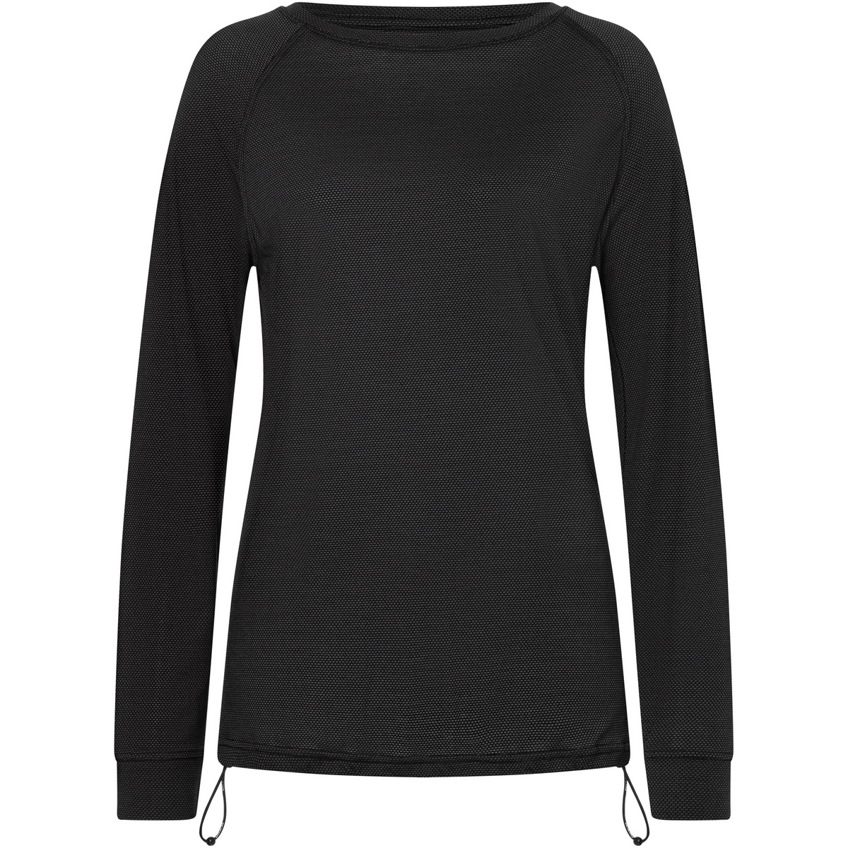 Super.Natural Damen Leisure Air Longsleeve (Größe L, schwarz)