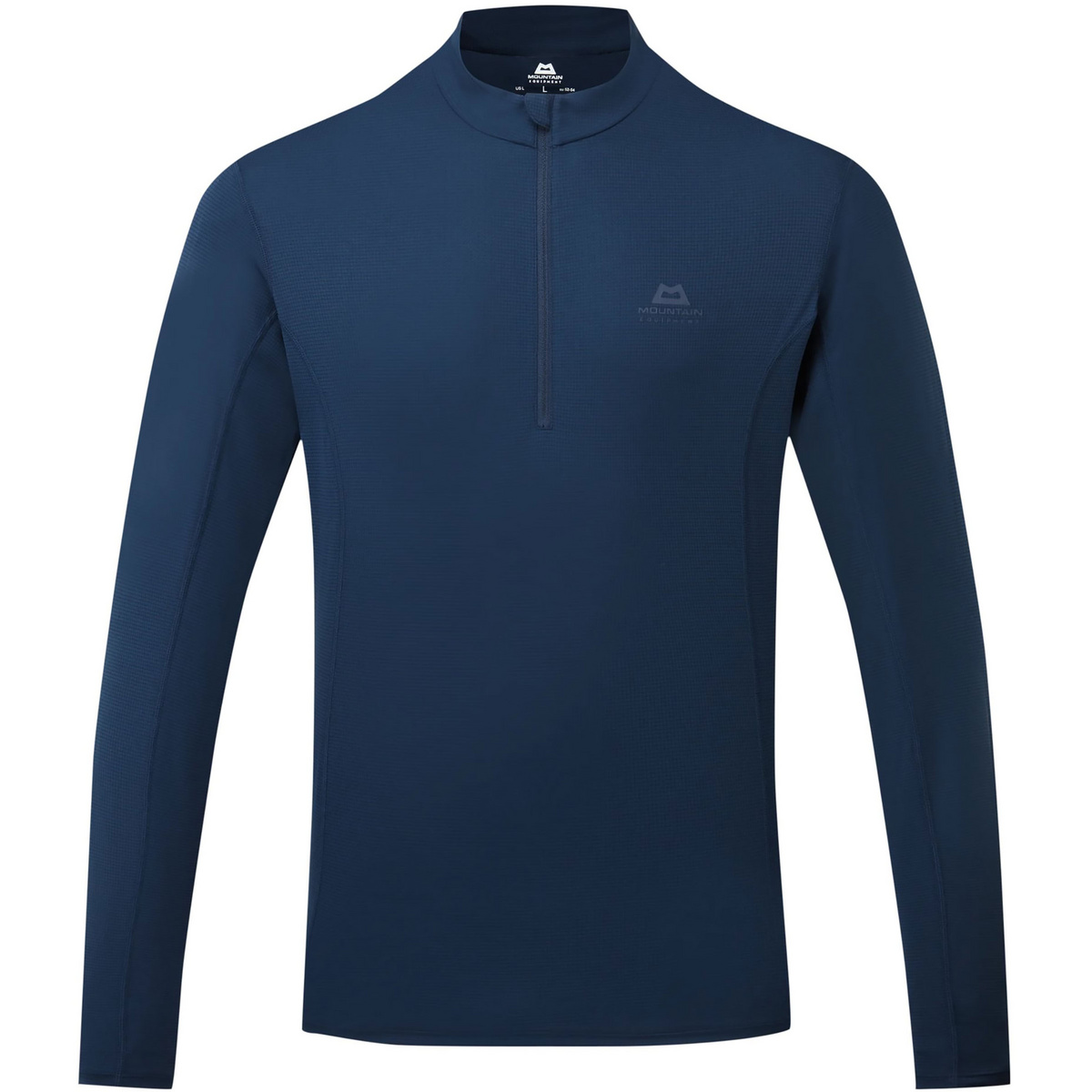 Mountain Equipment Herren Ignis Zip Longsleeve (Größe L, blau)