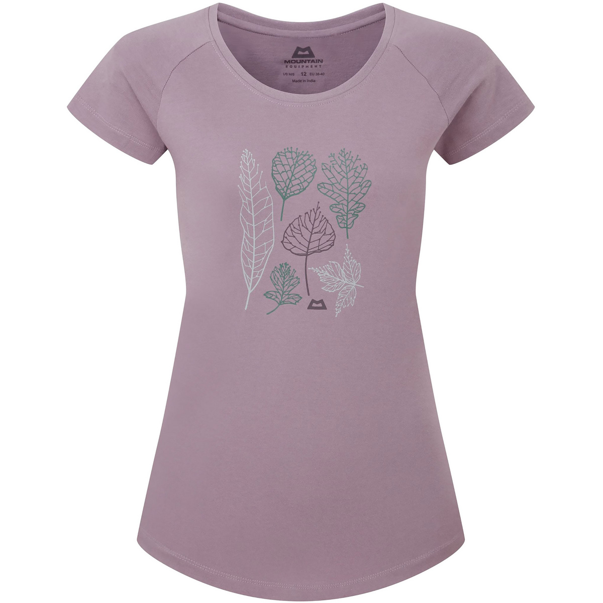 Mountain Equipment Damen Leaf T-Shirt (Größe S, lila)