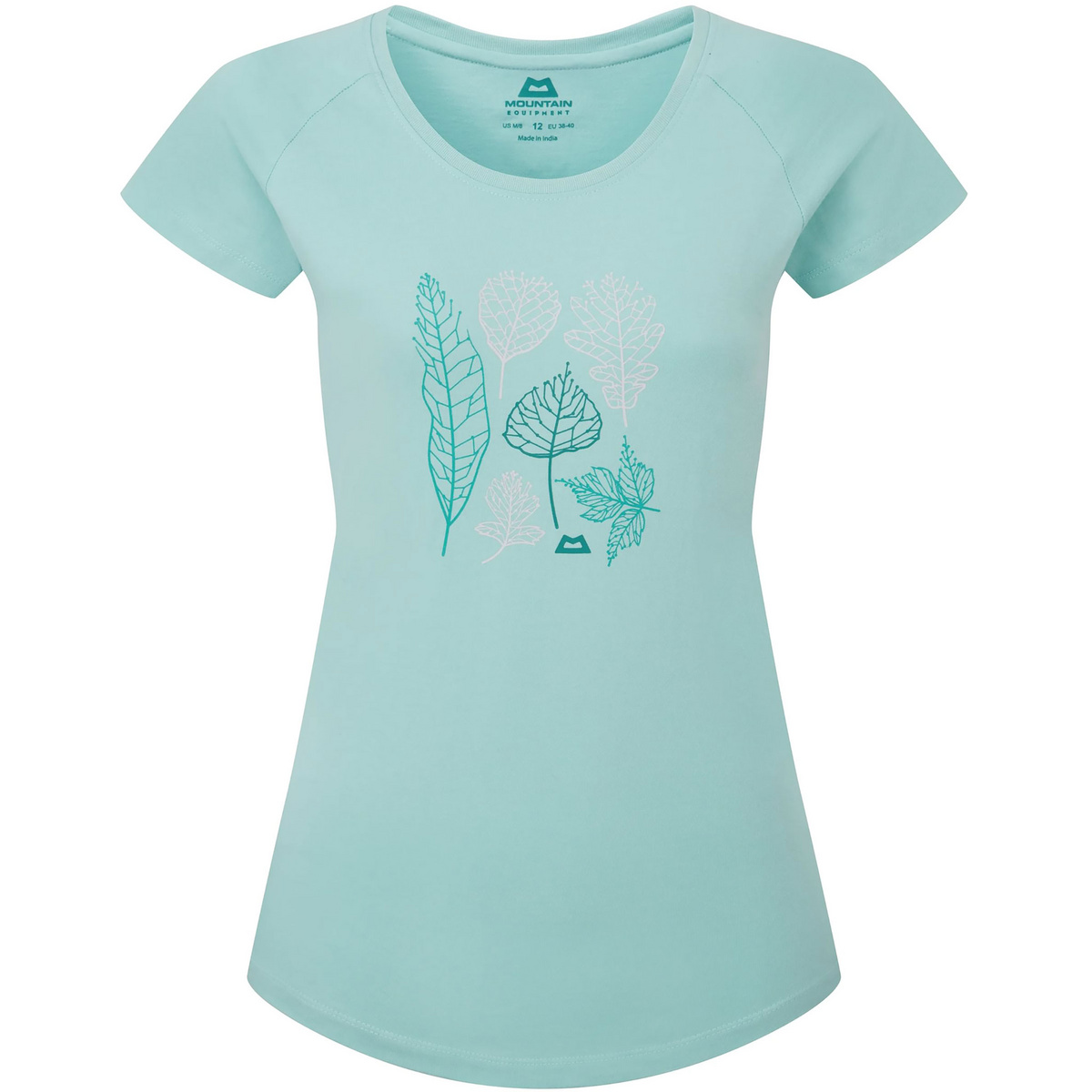 Mountain Equipment Damen Leaf T-Shirt (Größe XS, tuerkis)