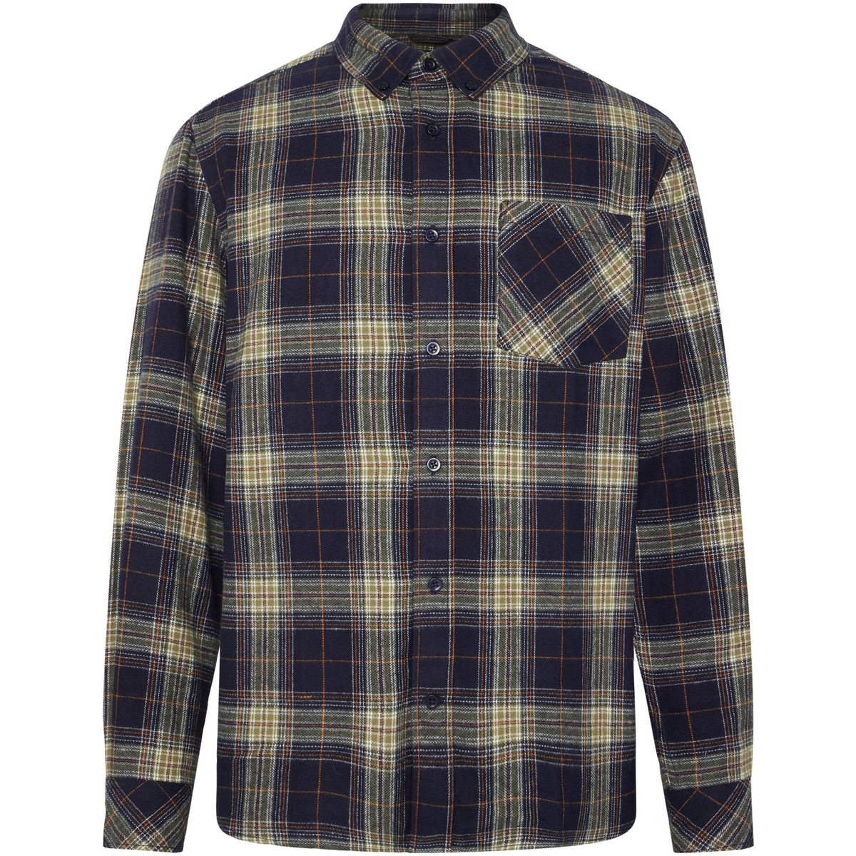 Image of KnowledgeCotton Apparel Herren Regular Fit Checkered Hemd