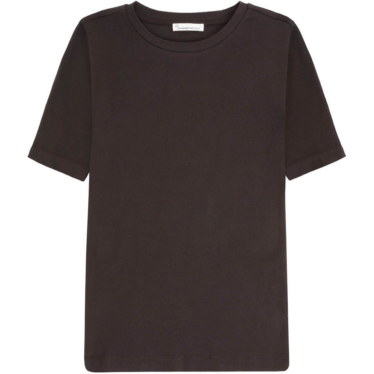 Image of KnowledgeCotton Apparel Damen Rib T-Shirt