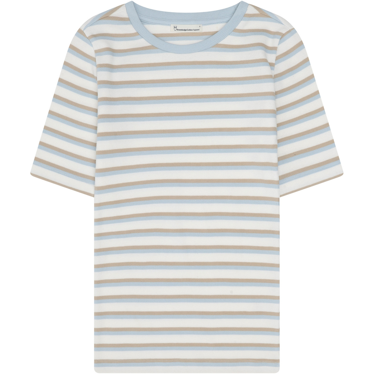 Image of KnowledgeCotton Apparel Donna Maglietta Rib