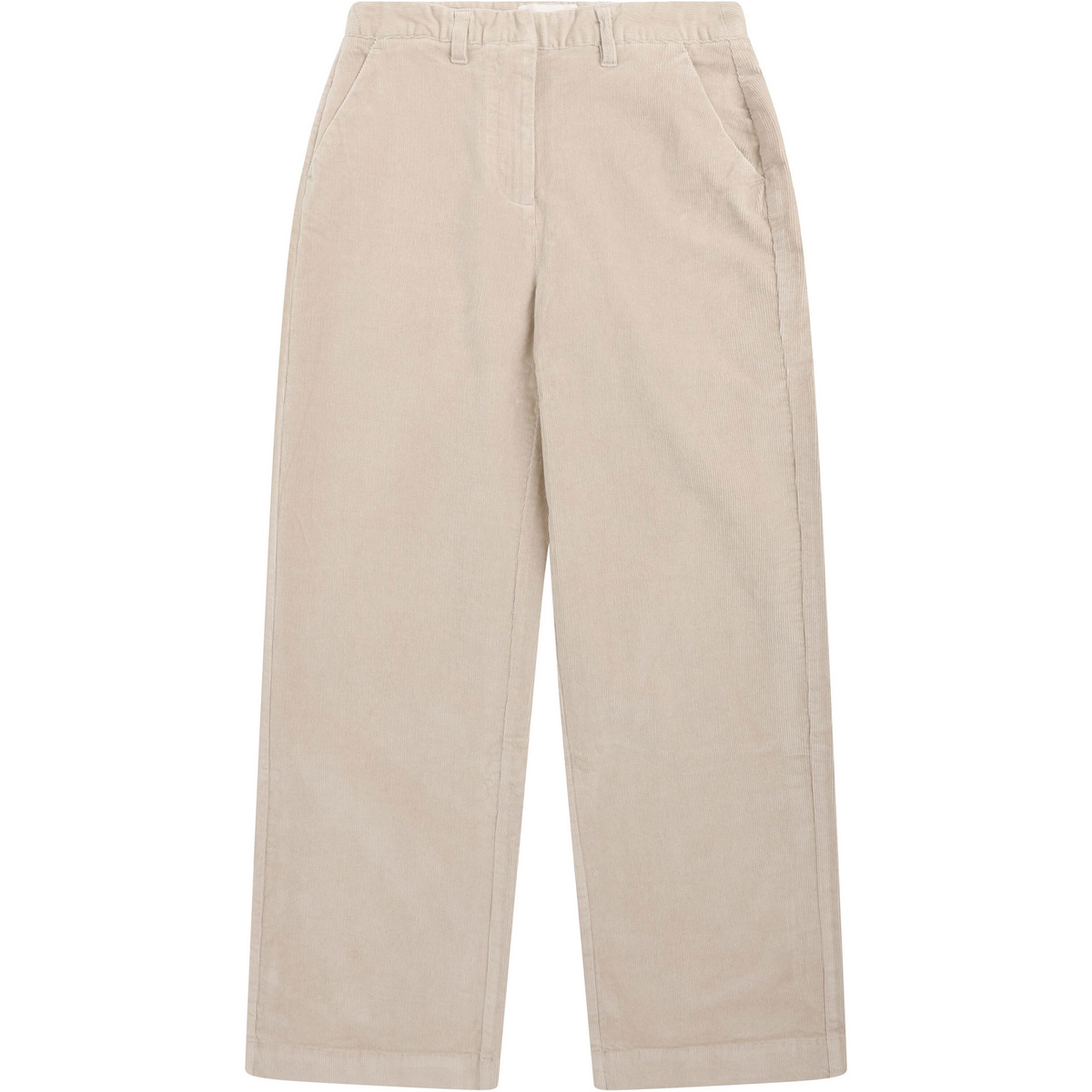 Image of KnowledgeCotton Apparel Donna Pantaloni Posey Wide High-Rise Corduroy