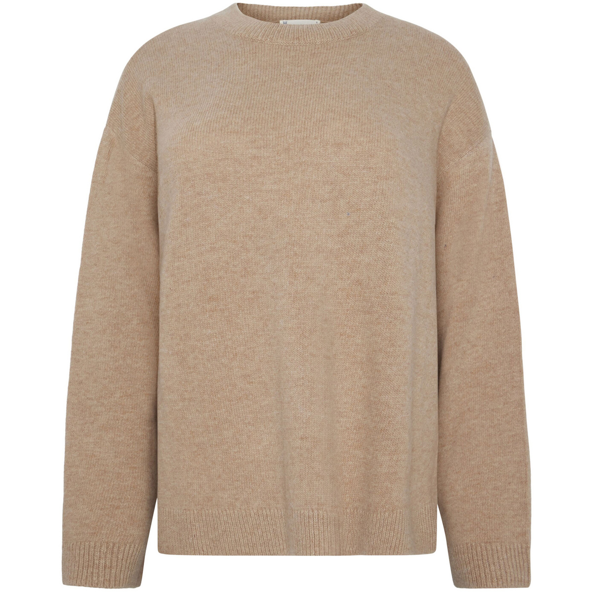 Image of KnowledgeCotton Apparel Donna Pullover Single Knit Crew Neck