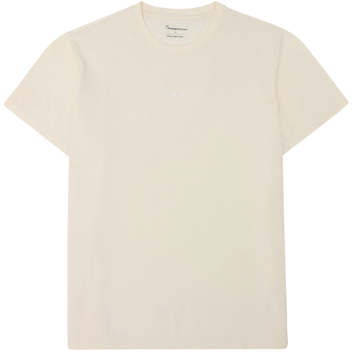 Image of KnowledgeCotton Apparel Uomo Maglietta Chest Embroidery