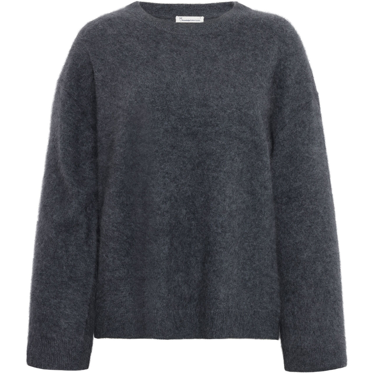 Image of KnowledgeCotton Apparel Donna Pullover Single Knit Crew Neck