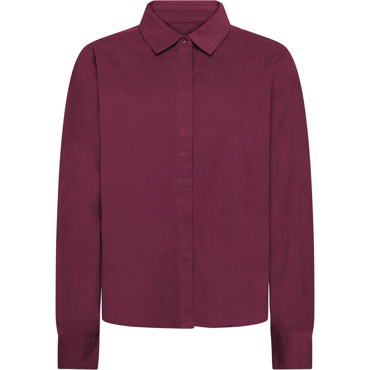 Image of KnowledgeCotton Apparel Damen A-Shape Corduroy Bluse