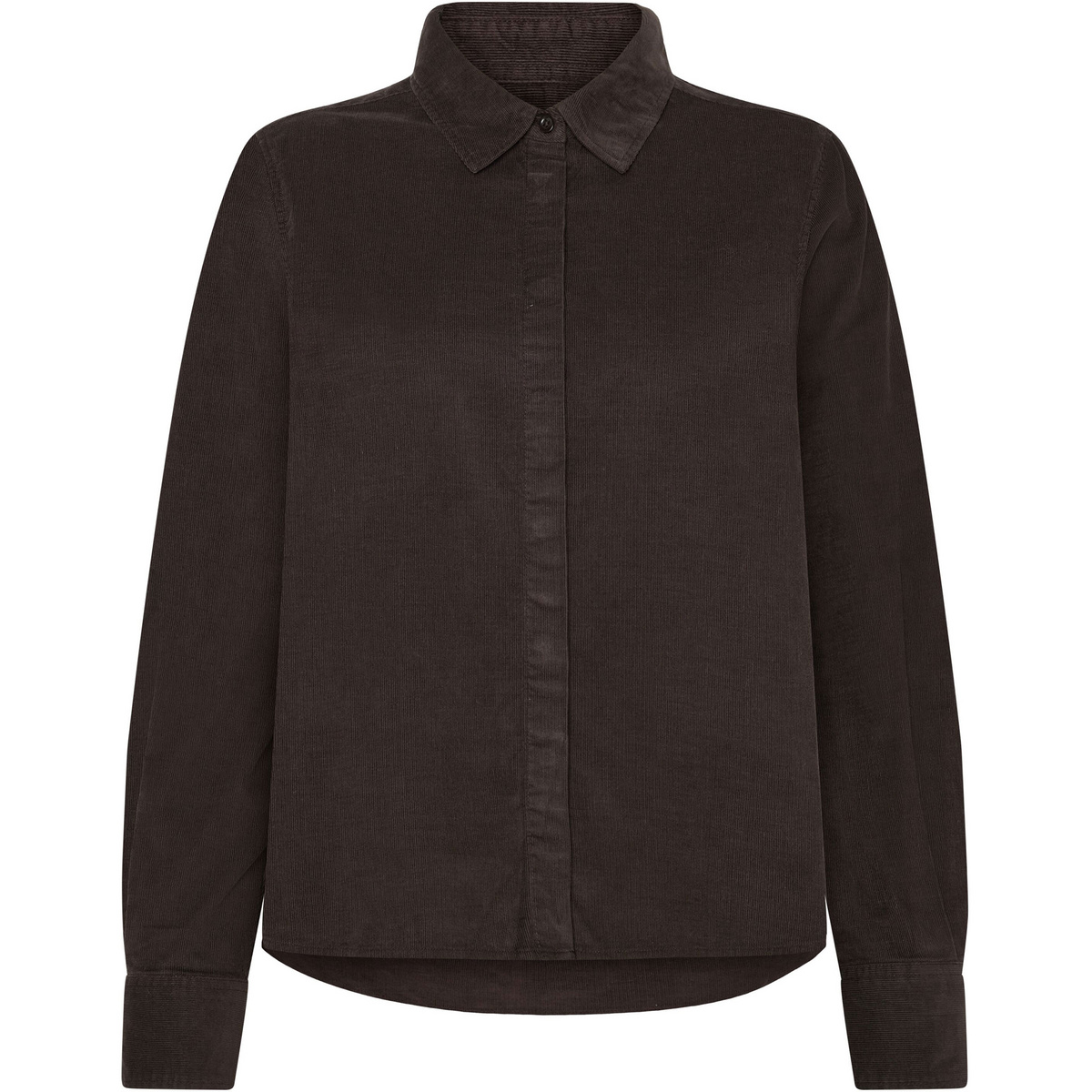 Image of KnowledgeCotton Apparel Donna Camicetta A-Shape Corduroy