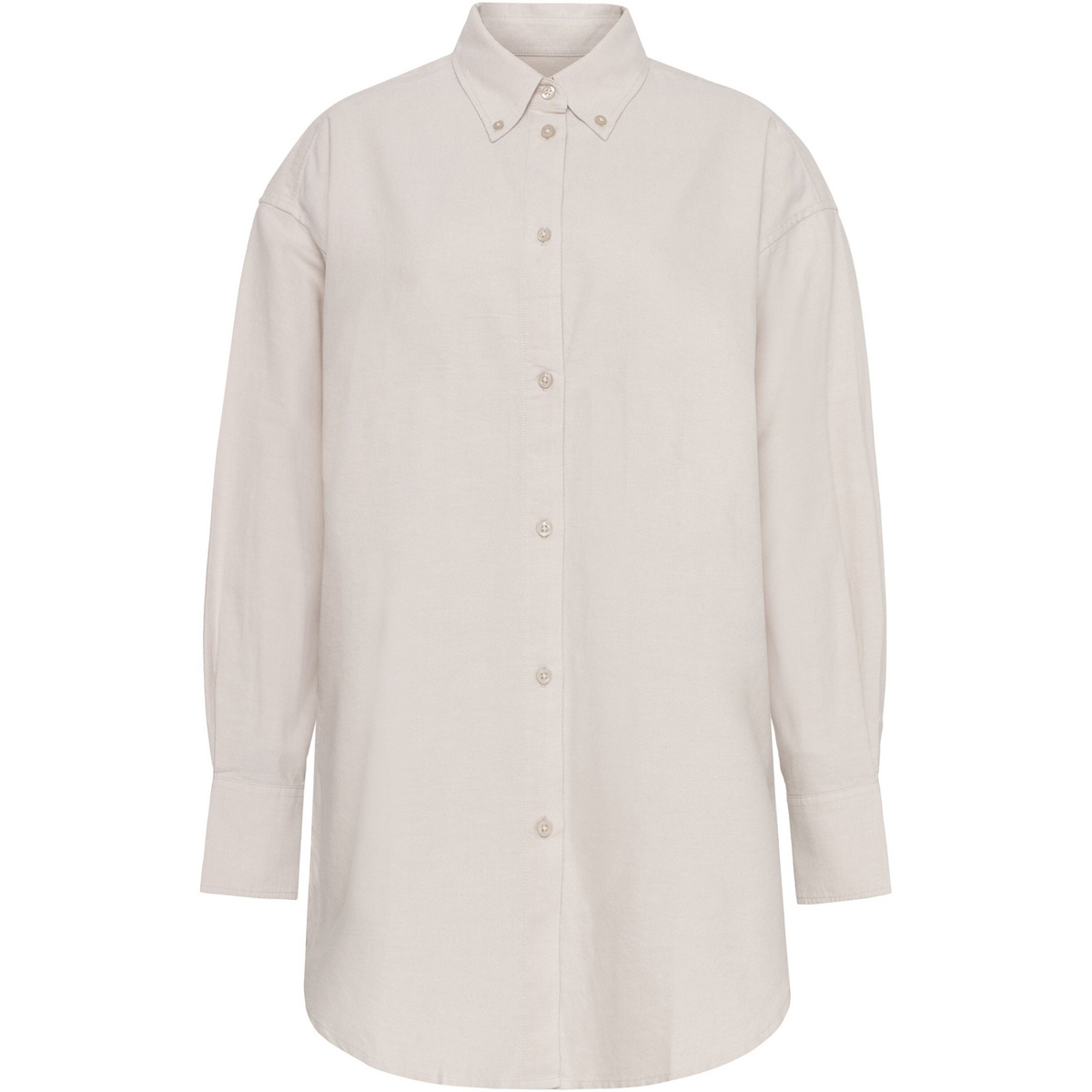 Image of KnowledgeCotton Apparel Donna Camicetta Oxford Loose Fit
