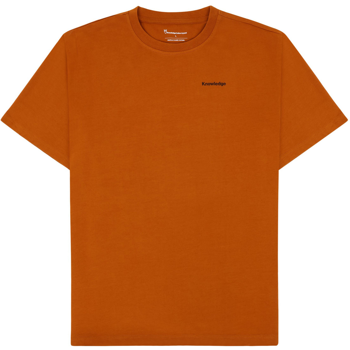 Image of KnowledgeCotton Apparel Herren Back Print T-Shirt