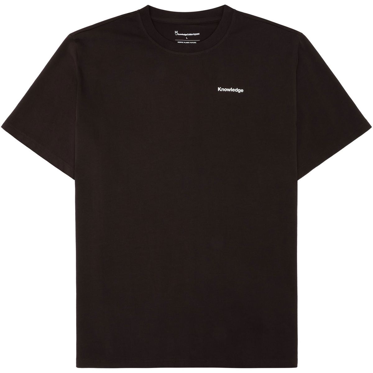 Image of KnowledgeCotton Apparel Uomo Maglietta Back Print