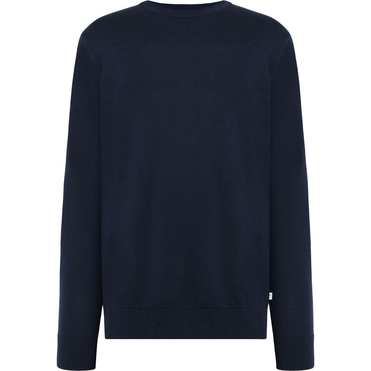 KnowledgeCotton Apparel Herren Merino Knit Crew Neck Pullover (Größe XL, blau)