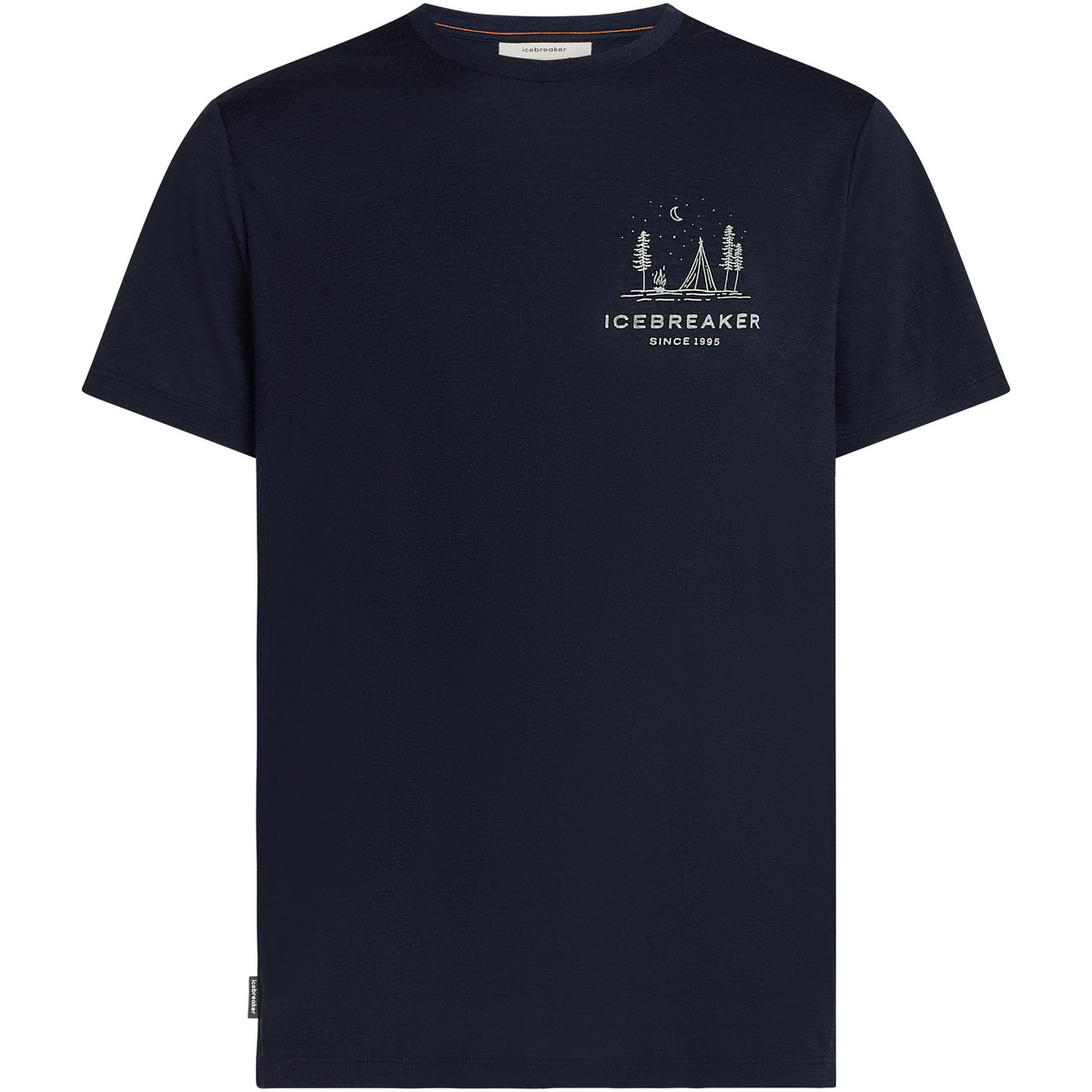 Icebreaker Herren 150 Tech Lite Peaceful Pass T-Shirt (Größe L, schwarz)