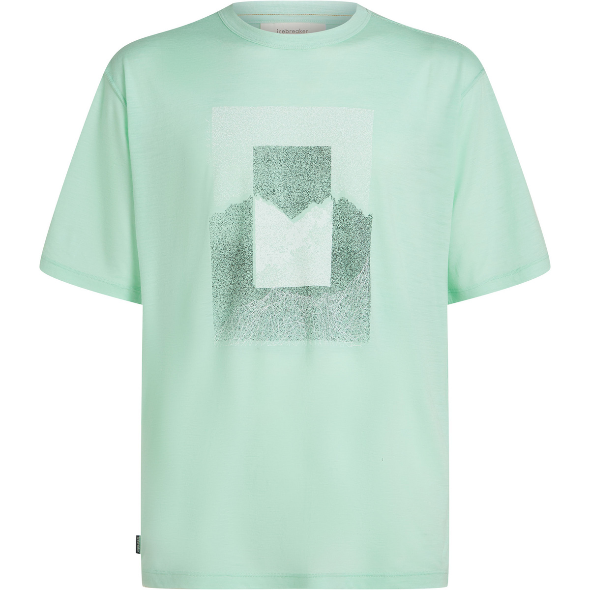 Image of Icebreaker Herren 150 Tech Lite Mountain Shift T-Shirt