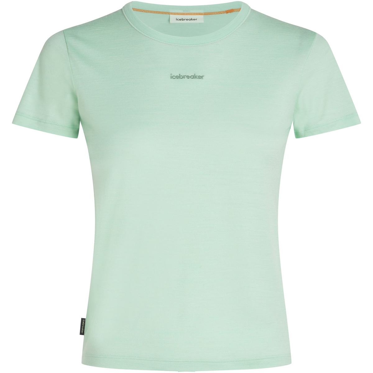 Icebreaker Damen 200 Tech Lite Crop Slim T-Shirt (Größe S, gruen)