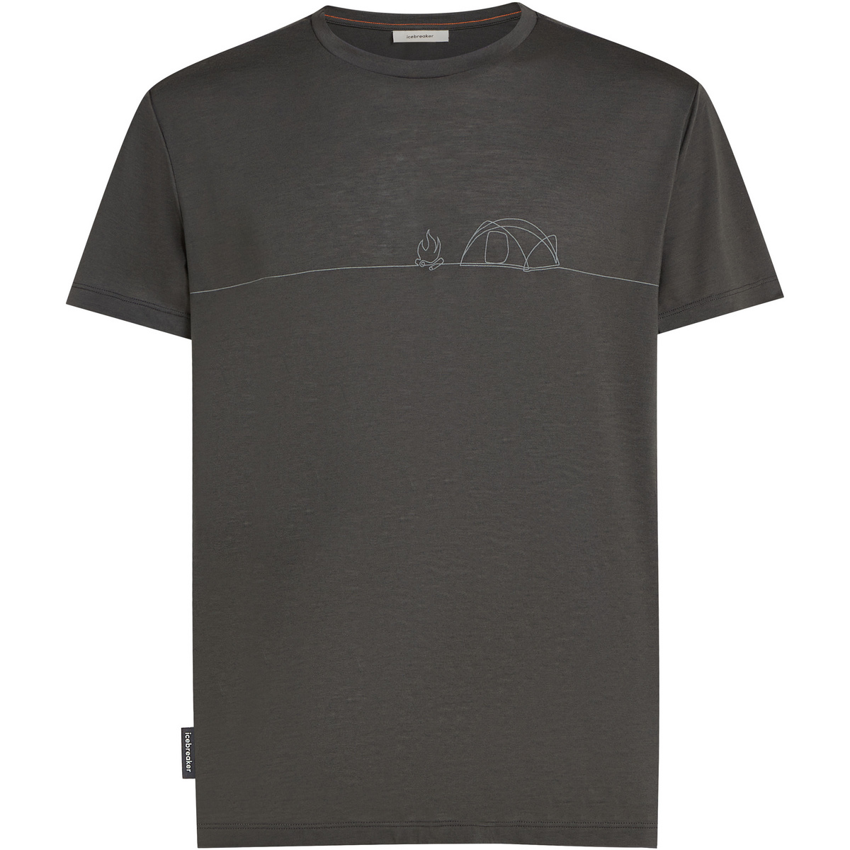 Image of Icebreaker Herren Core Single Line Camp T-Shirt