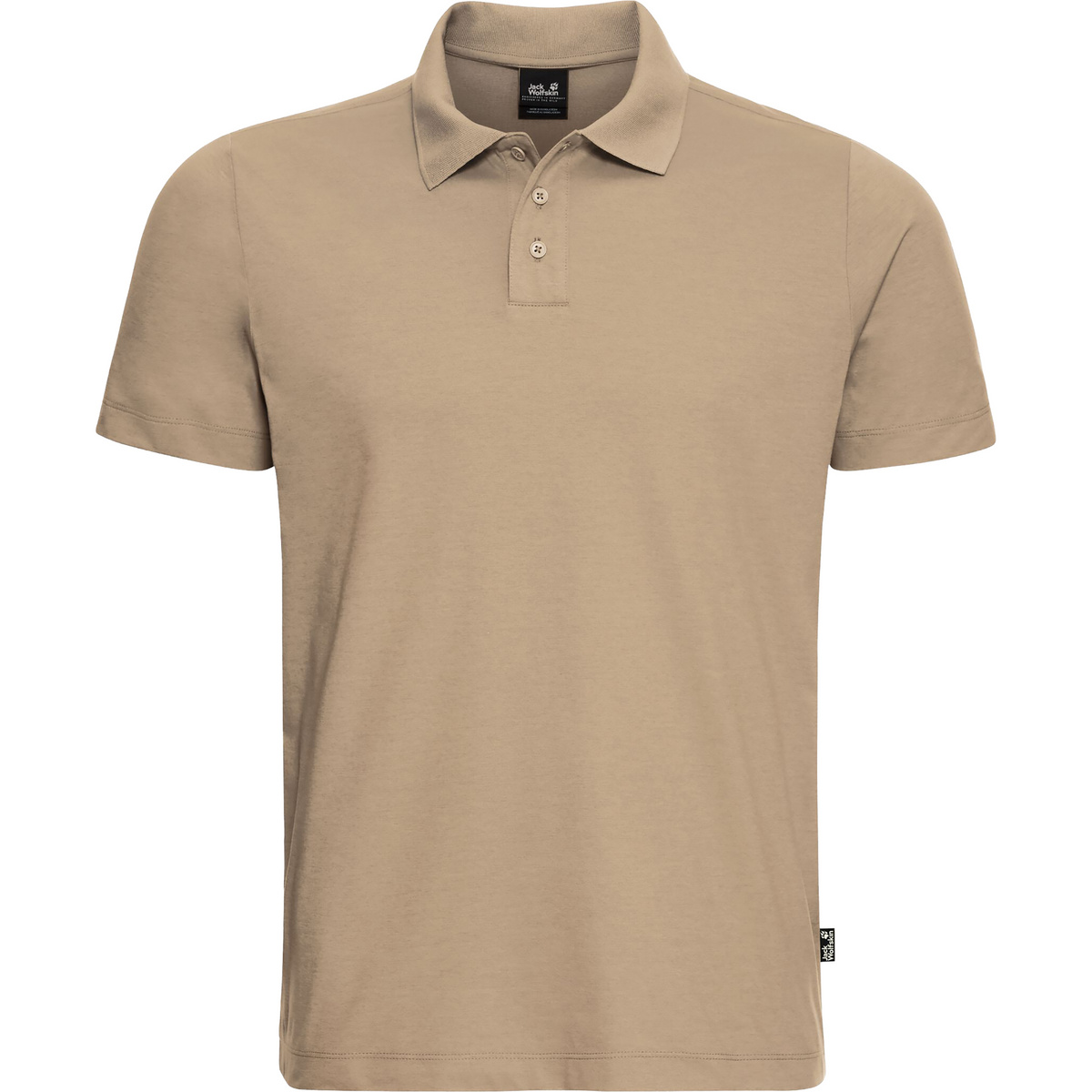 Image of Jack Wolfskin Uomo Maglietta Travel Polo